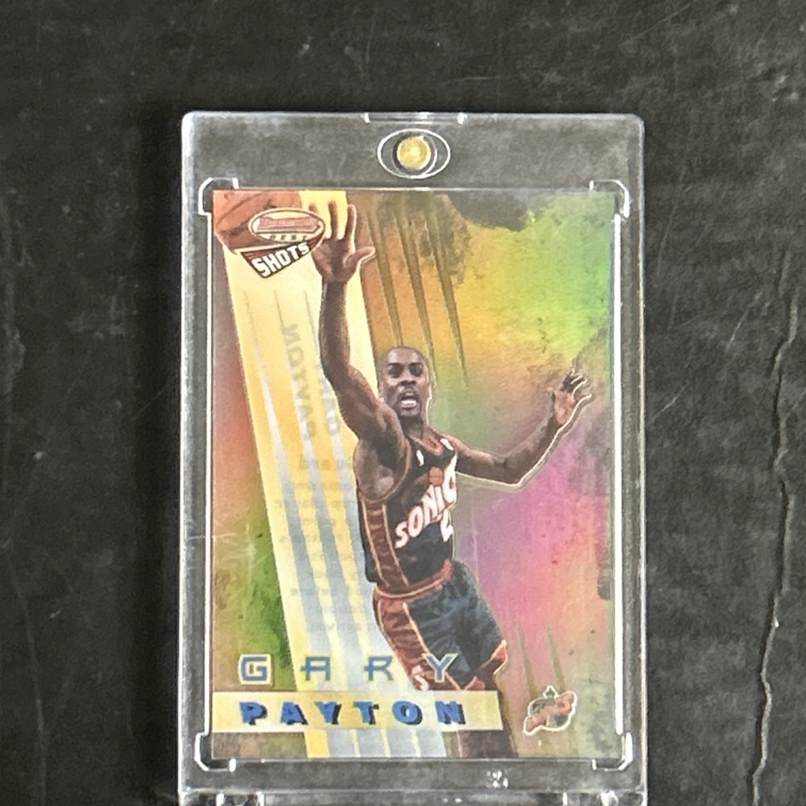 1996-97 Bowman\'s Best - Shots Gary Payton #BS2 Refractor