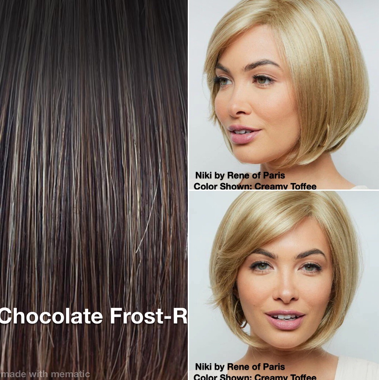 Niki by Rene of Paris | Chocolate Frost-R | The Orchid Collection