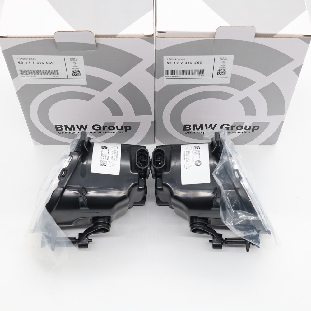 63177315560 63177315559 US Pair LED Fog Light Lamps Fit For BMW 3 Series LCI F30