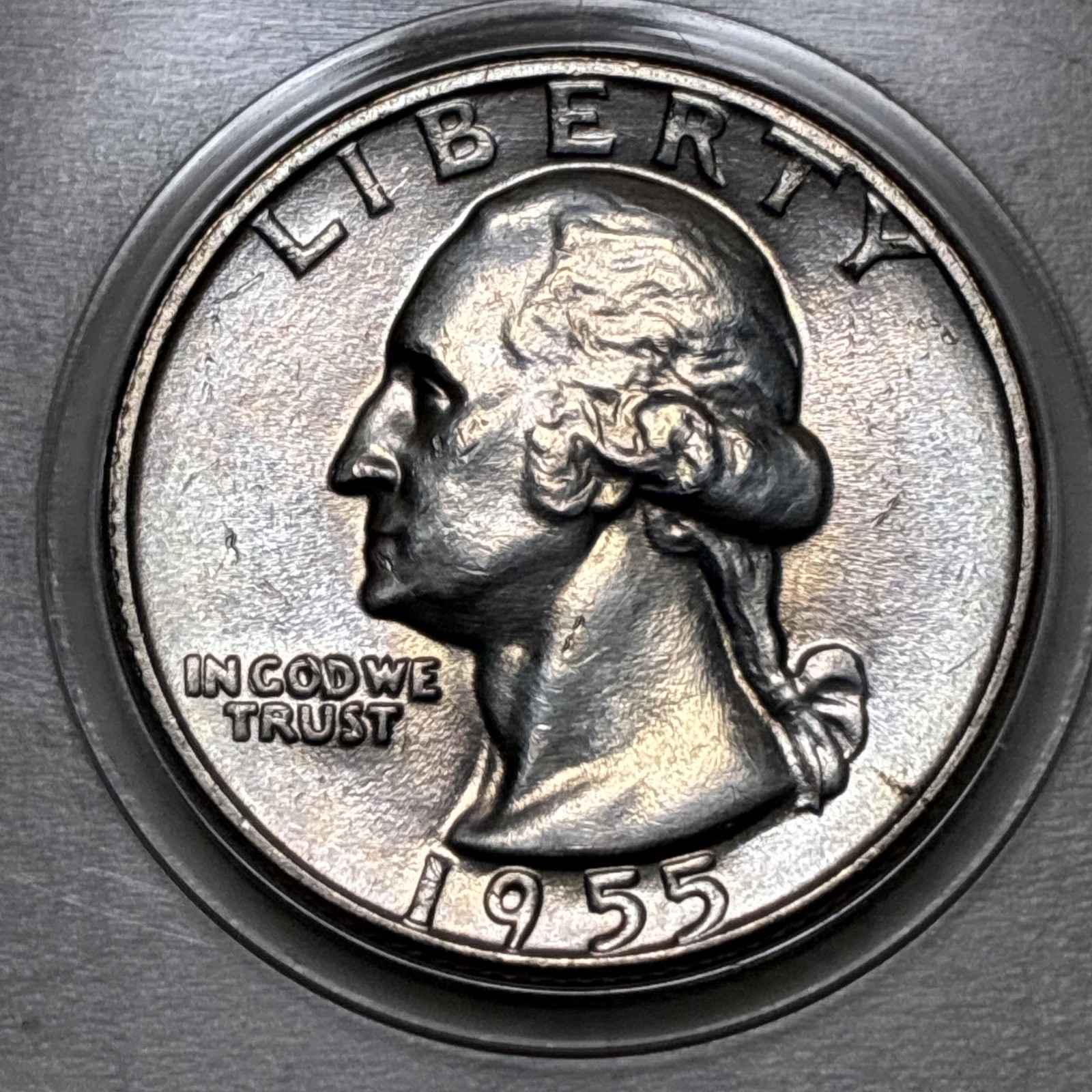 1955-D D/D Washington Quarter Doubled Die MS+++++++ UNC BU “Pristine” ￼