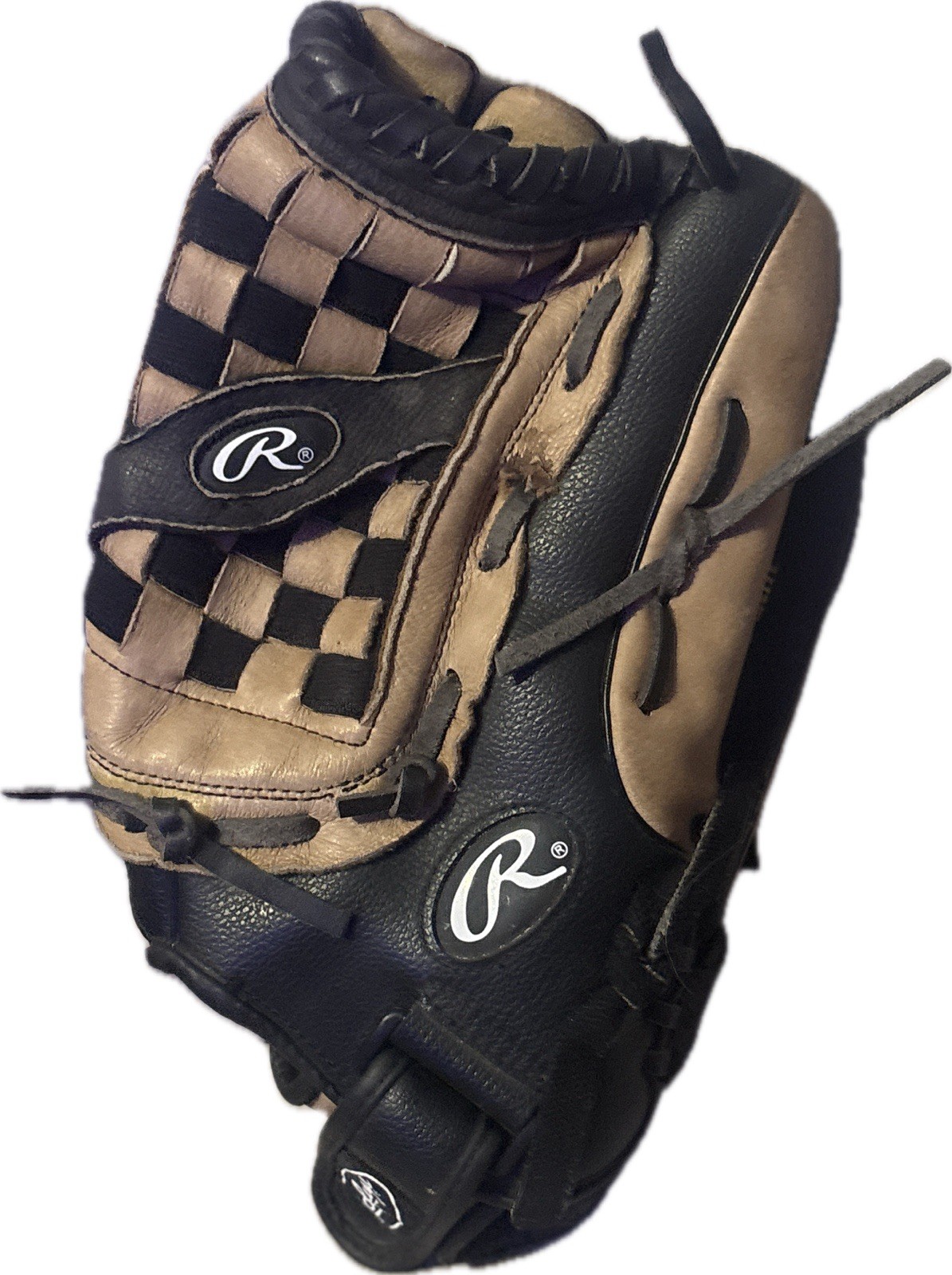 Adult Rawlings Unisex 14’’ SS14BR Right Throw Softball Glove Black Tan