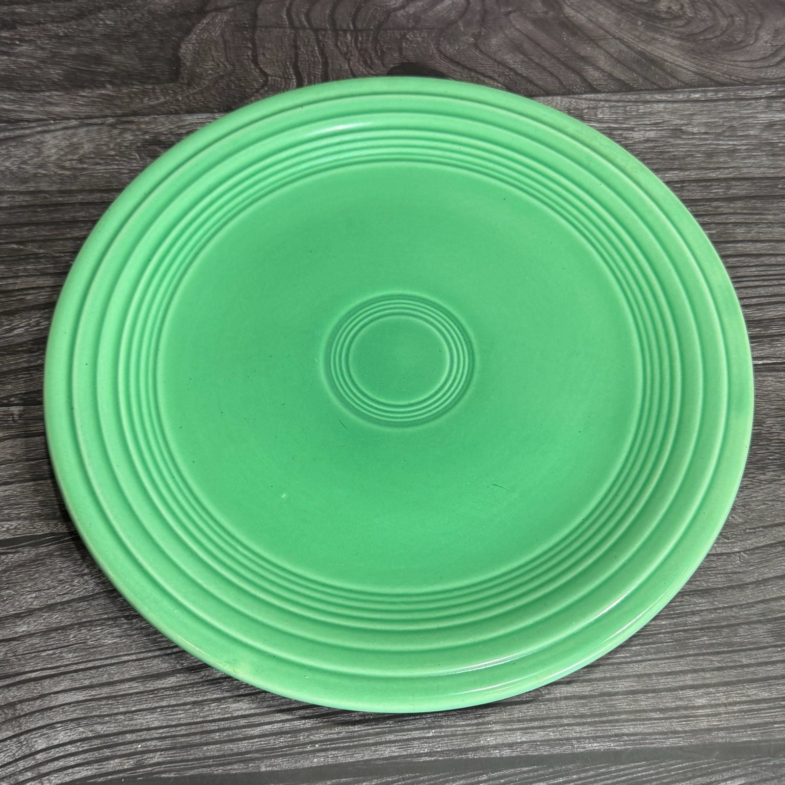1936-1949 VTG Fiestaware 9 1/2” Dinner Plate Homer Laughlin Original Medium Gr