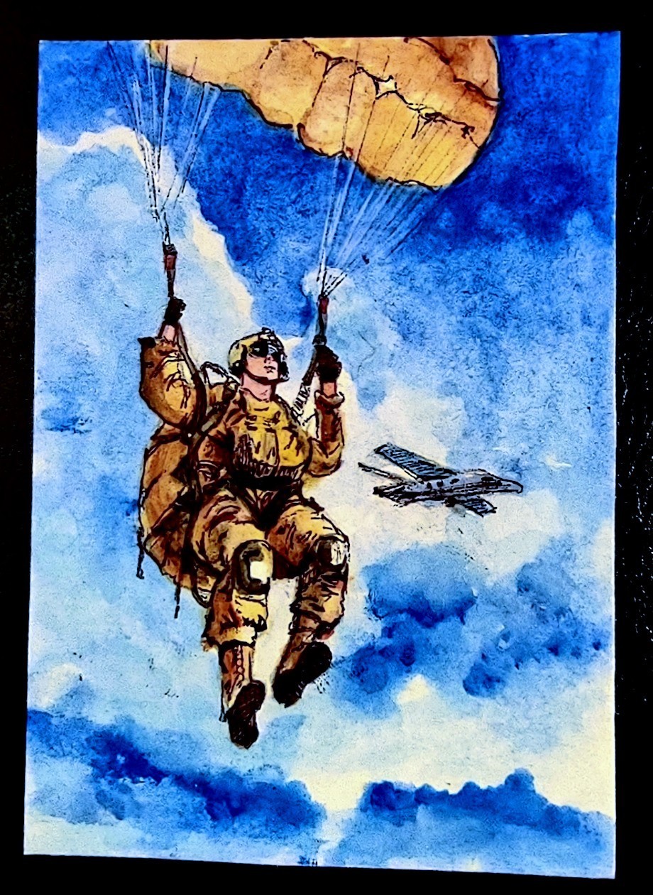 ACEO Hand Painted Art Card. Signed By Artist. Hand Painted Not A Print