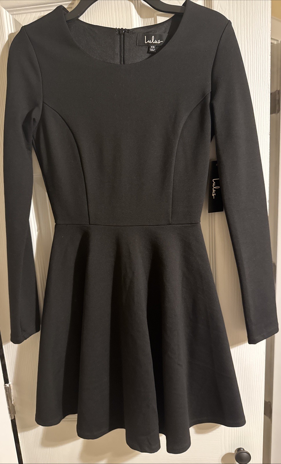 Women’s Lulus Black Long sleeve Dress Size XS Women’s Lulus Black Long sleeve Dress Size XS