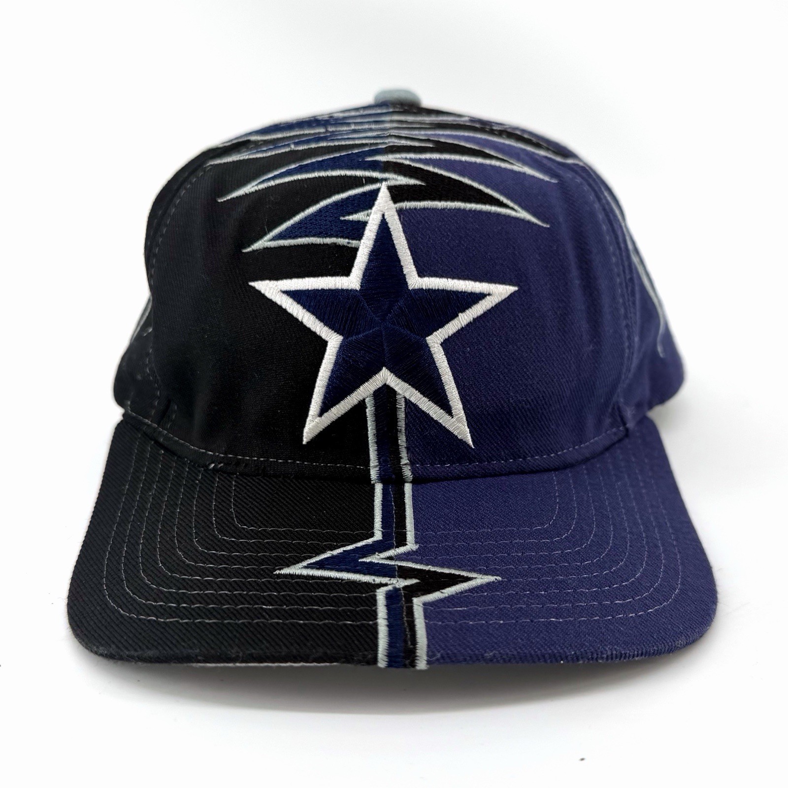 Rare Vintage Dallas Cowboys Dark Side Starter Shockwave Hat 90’s Wool Pro Line