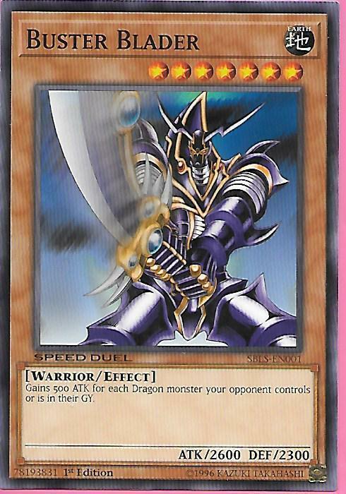 Yugioh - Buster Blader - 1st Edition Card Yugioh - Buster Blader - 1st Edition Card