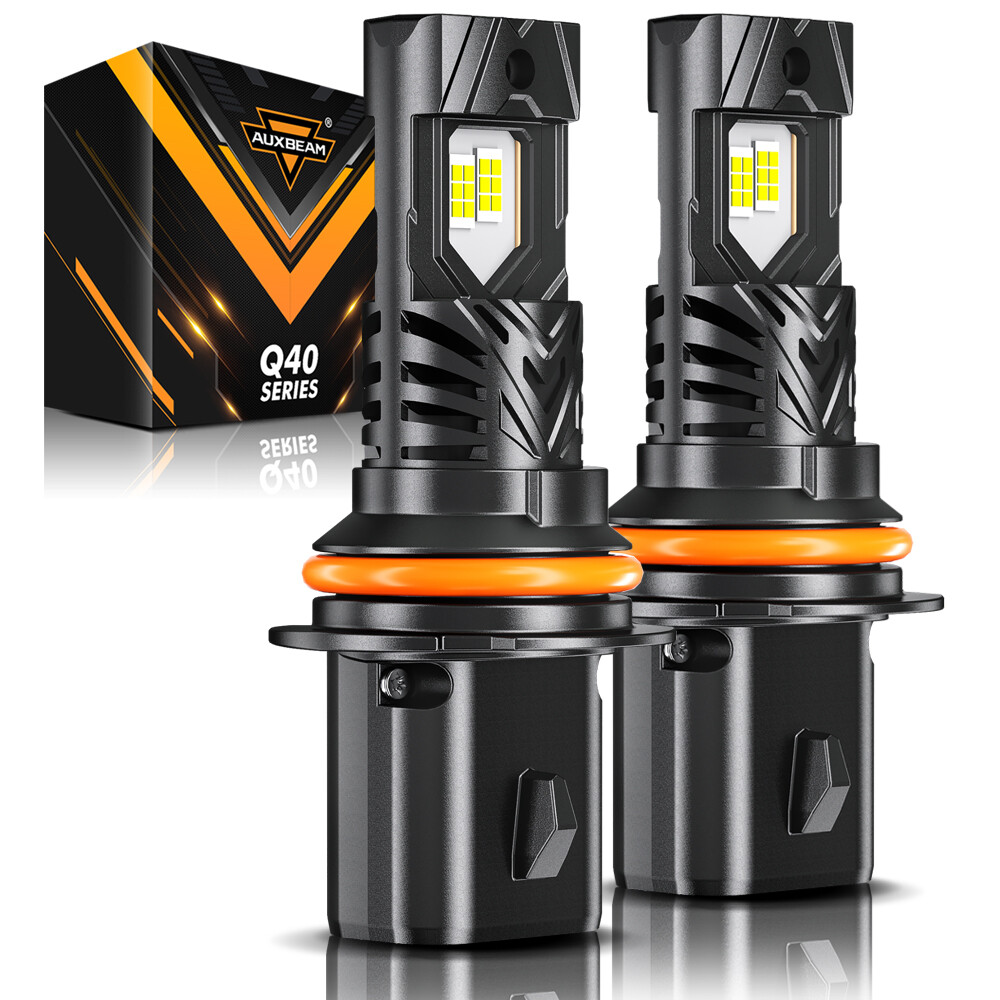 AUXBEAM Canbus 9007 HB5 LED Headlight Conversion Kit HI-LOW Beam Bulbs 6000K 2x AUXBEAM Canbus 9007 HB5 LED Headlight Conversion Kit HI-LOW Beam Bulbs 6000K 2x
