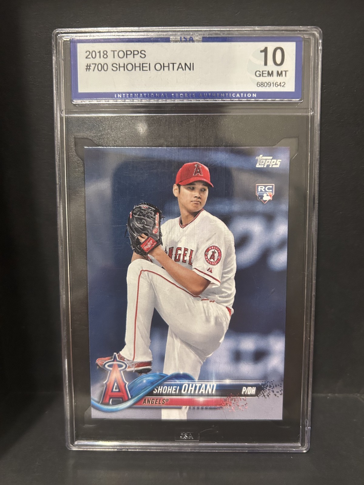 2018 TOPPS SHOHEI OHTANI #700 PITCHING RC ROOKIE BGS 9 MINT DODGERS GRAIL