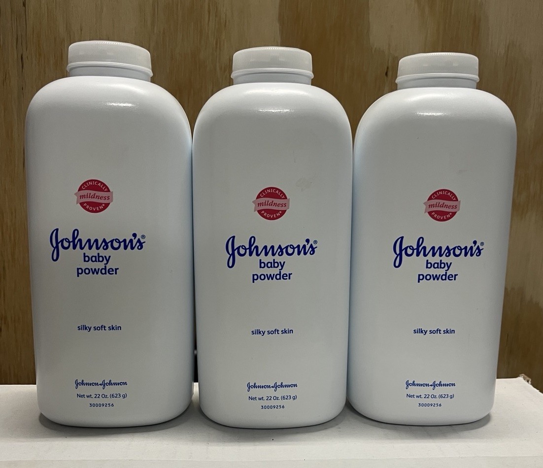 3Vintage Johnsons Baby Powder 22 oz Silky Soft Skin Original Talc Formula