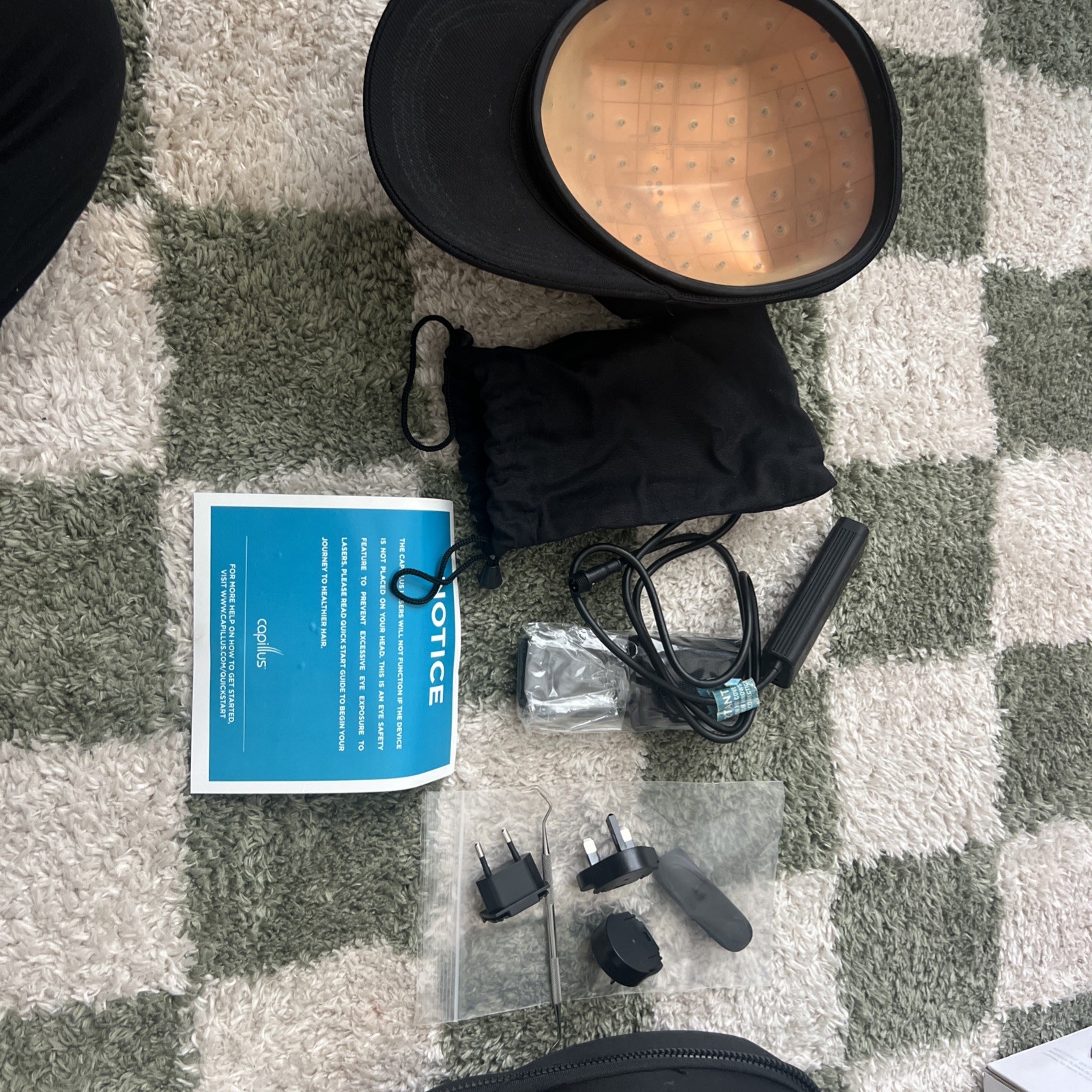 Capillus Plus Laser Therapy Cap For Hair Regrowth and Hair Loss READ DESCRIPTION Capillus Plus Laser Therapy Cap For Hair Regrowth and Hair Loss READ DESCRIPTION
