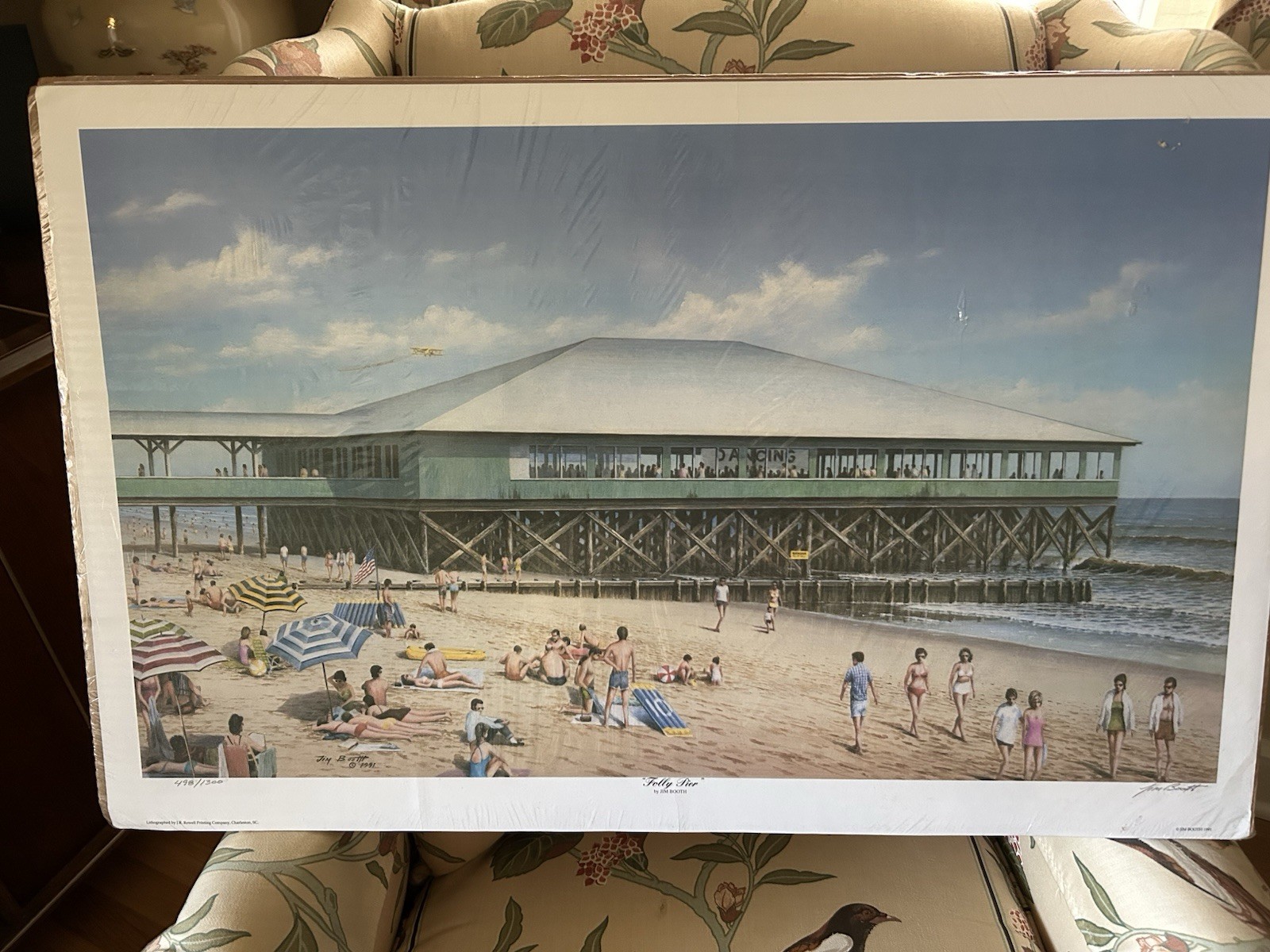 Jim Booth “Folly Pier” S/N Limited Edition Collectors Item