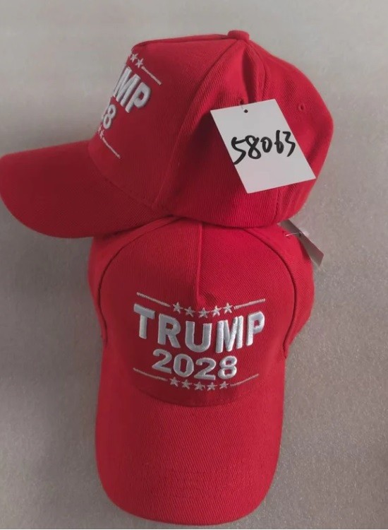 New Trump 2028 Embroidered Baseball Cap MAGA Hat Make America Great Again USA New Trump 2028 Embroidered Baseball Cap MAGA Hat Make America Great Again USA
