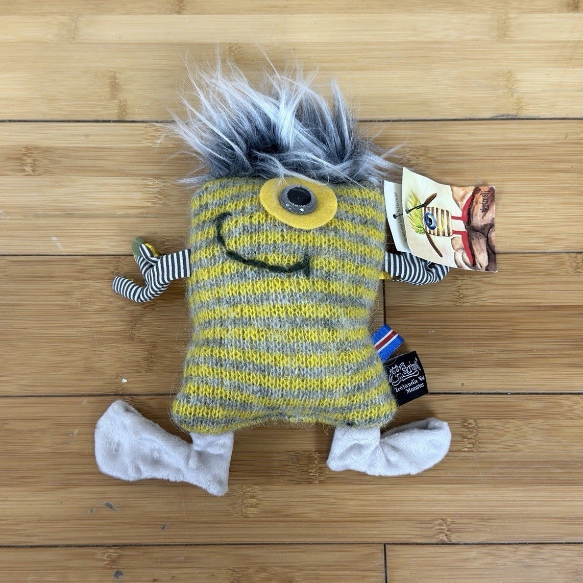 Skrimsli Icelandic Wool Monster Plush Handmade in Iceland