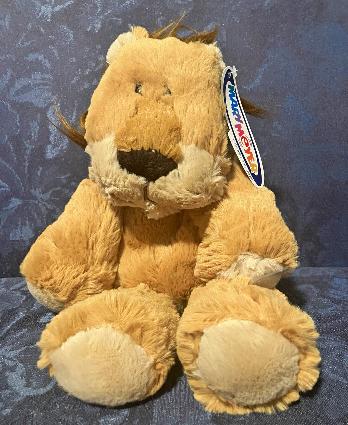 Mary Meyer Lion Plush Stuffed Animal Small Beige/Brown Vintage 2003 w/ Tags Mary Meyer Lion Plush Stuffed Animal Small Beige/Brown Vintage 2003 w/ Tags
