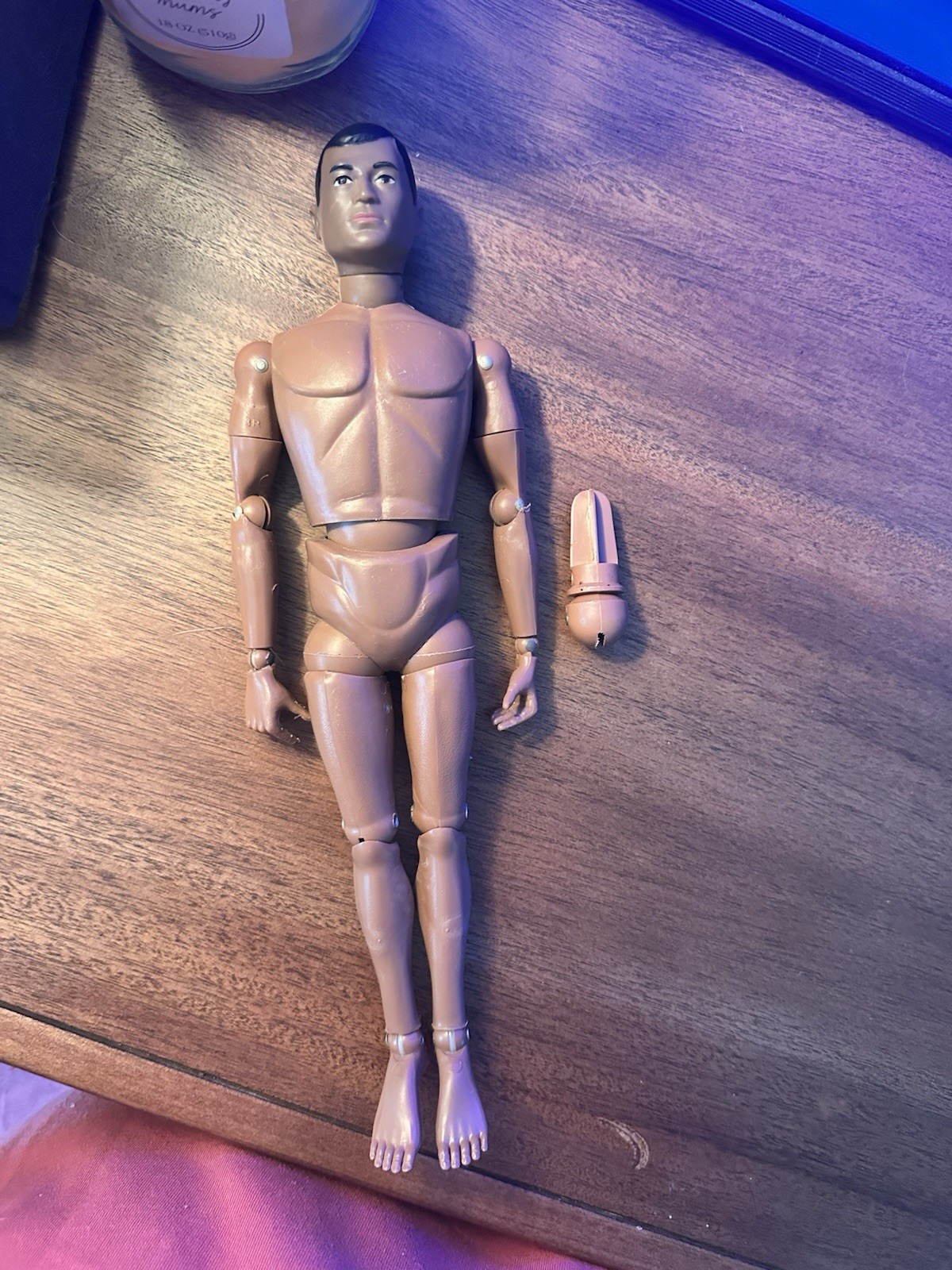 1964 Gijoe Hasbro African American 7900 Vintage Hasbro Gijoe Figure Repro Head 1964 Gijoe Hasbro African American 7900 Vintage Hasbro Gijoe Figure Repro Head