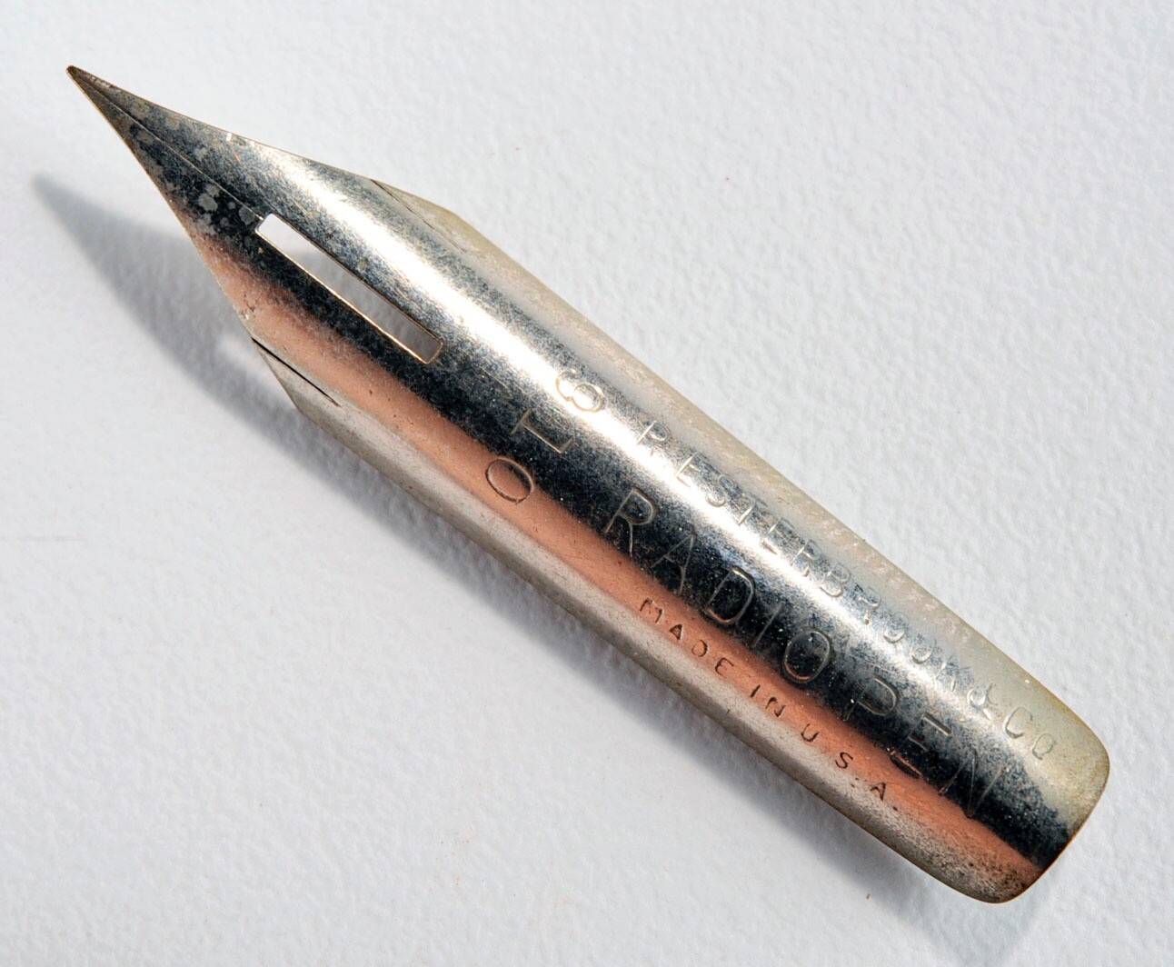 New Old Stock (NOS) Vintage R.ESTERBROOK 910 RADIO Pen Dip Nib - (#8)