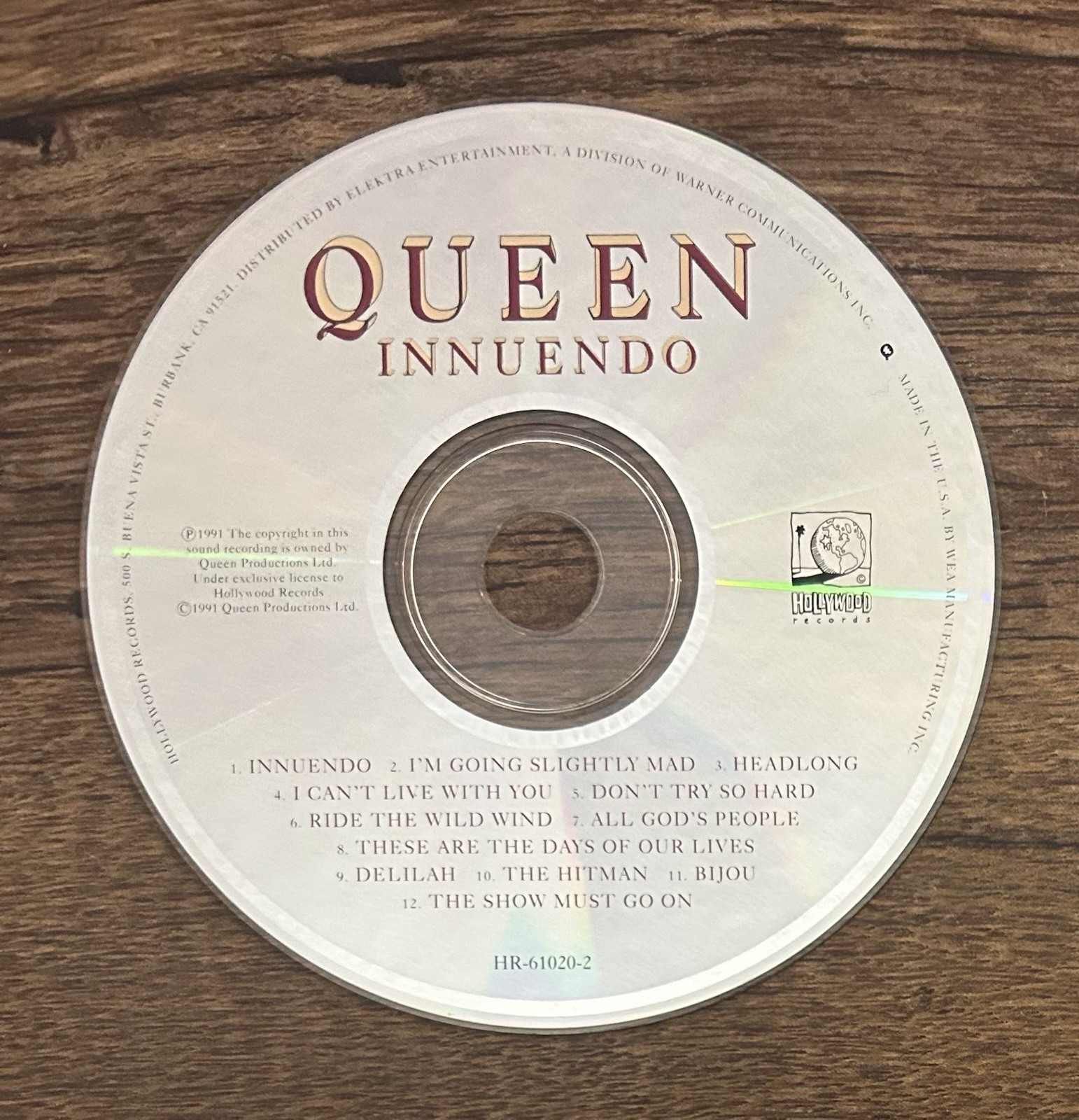 Innuendo by Queen (CD, 1991)