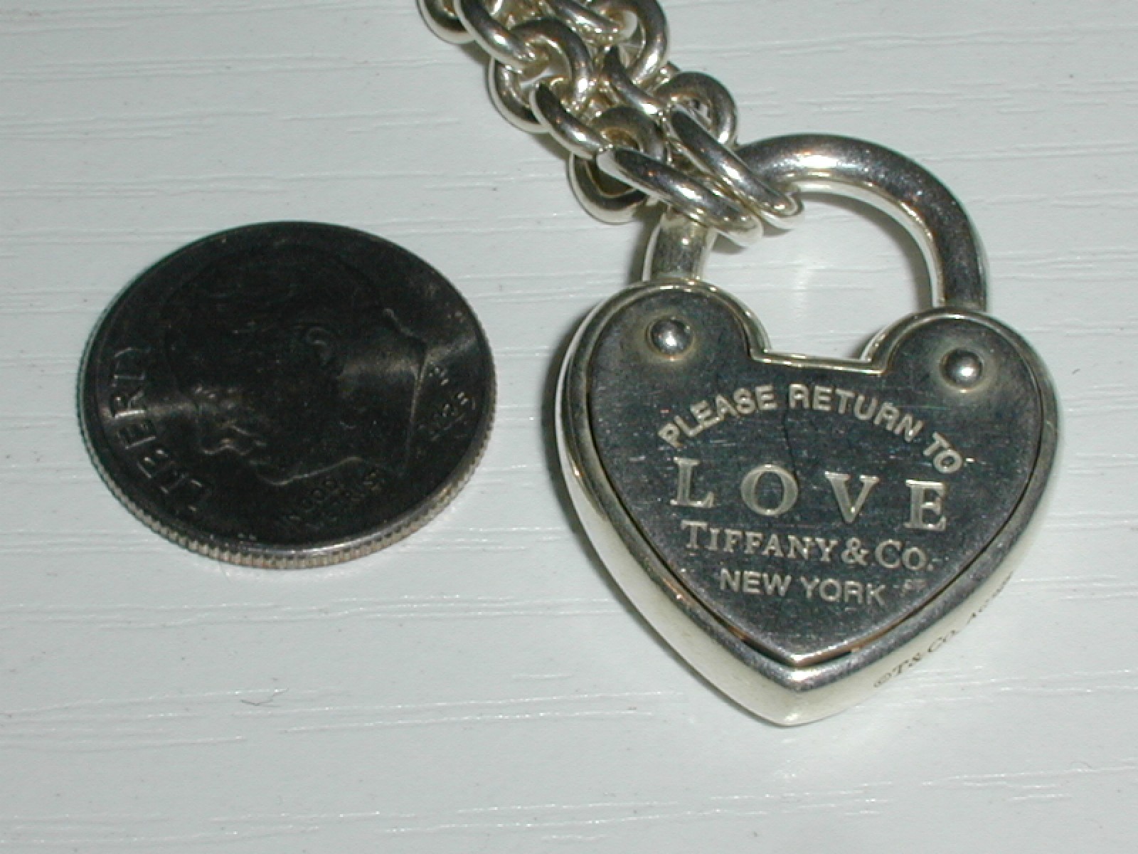PLEASE RETURN TO TIFFANY & CO STERLING PLEASE RETURN TO TIFFANY & CO STERLING