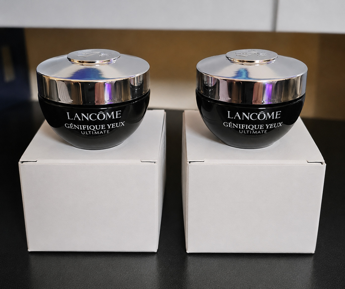 2x Lancome Genifique Yeux Ultimate Eye Cream .67oz/20ml New GWP w/ Box