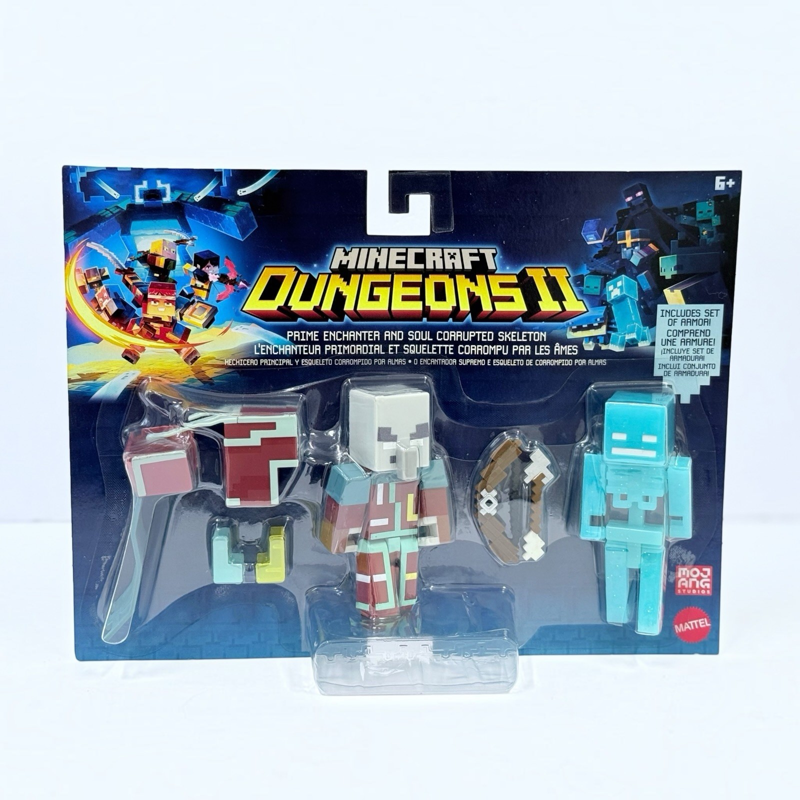 Minecraft Dungeons II Prime Enchanter Soul Corrupted Skeleton JML84 Mattel 2026