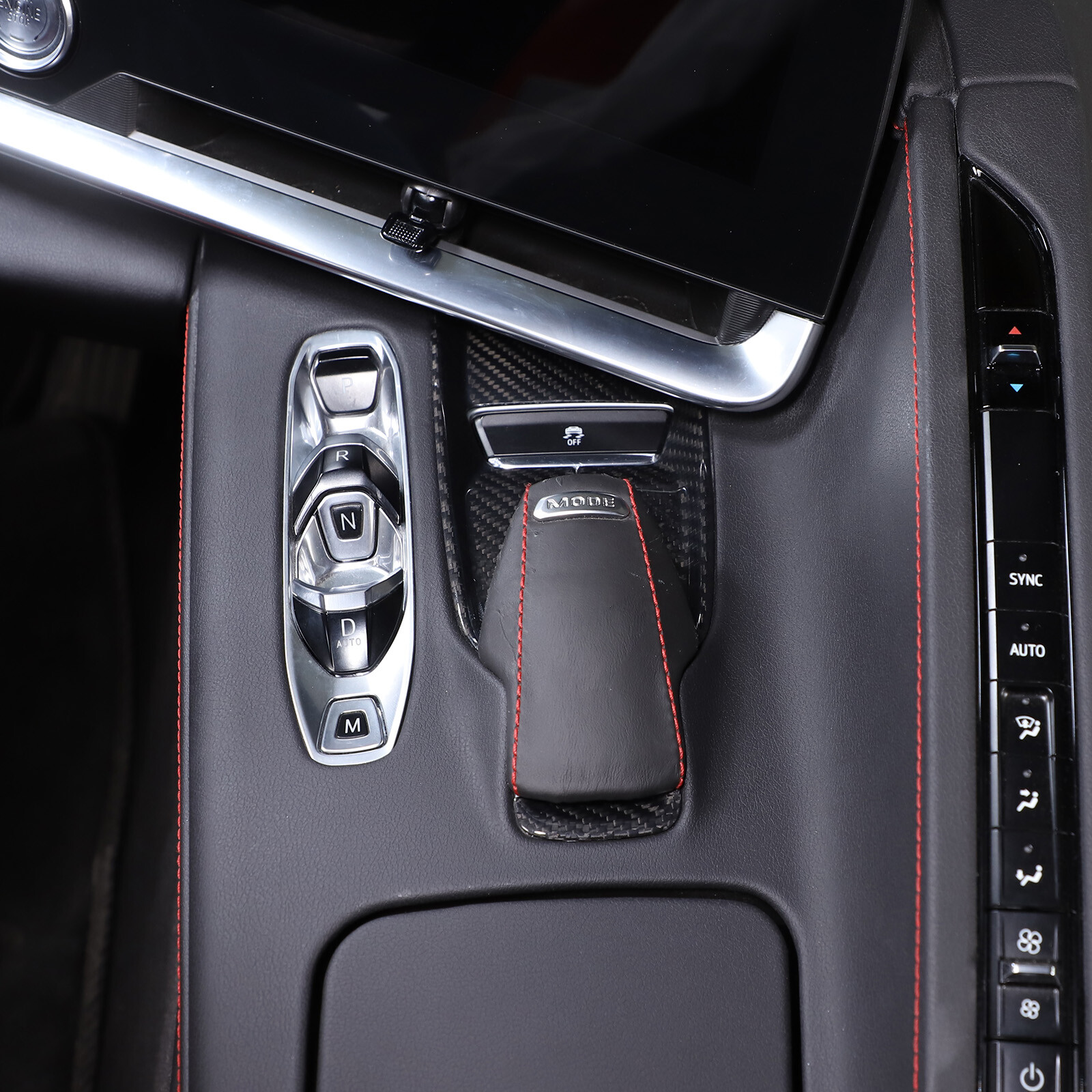 Real Dry Carbon Fiber Full Interior Set Cover Trim Kits For Corvette C8 2020-25
