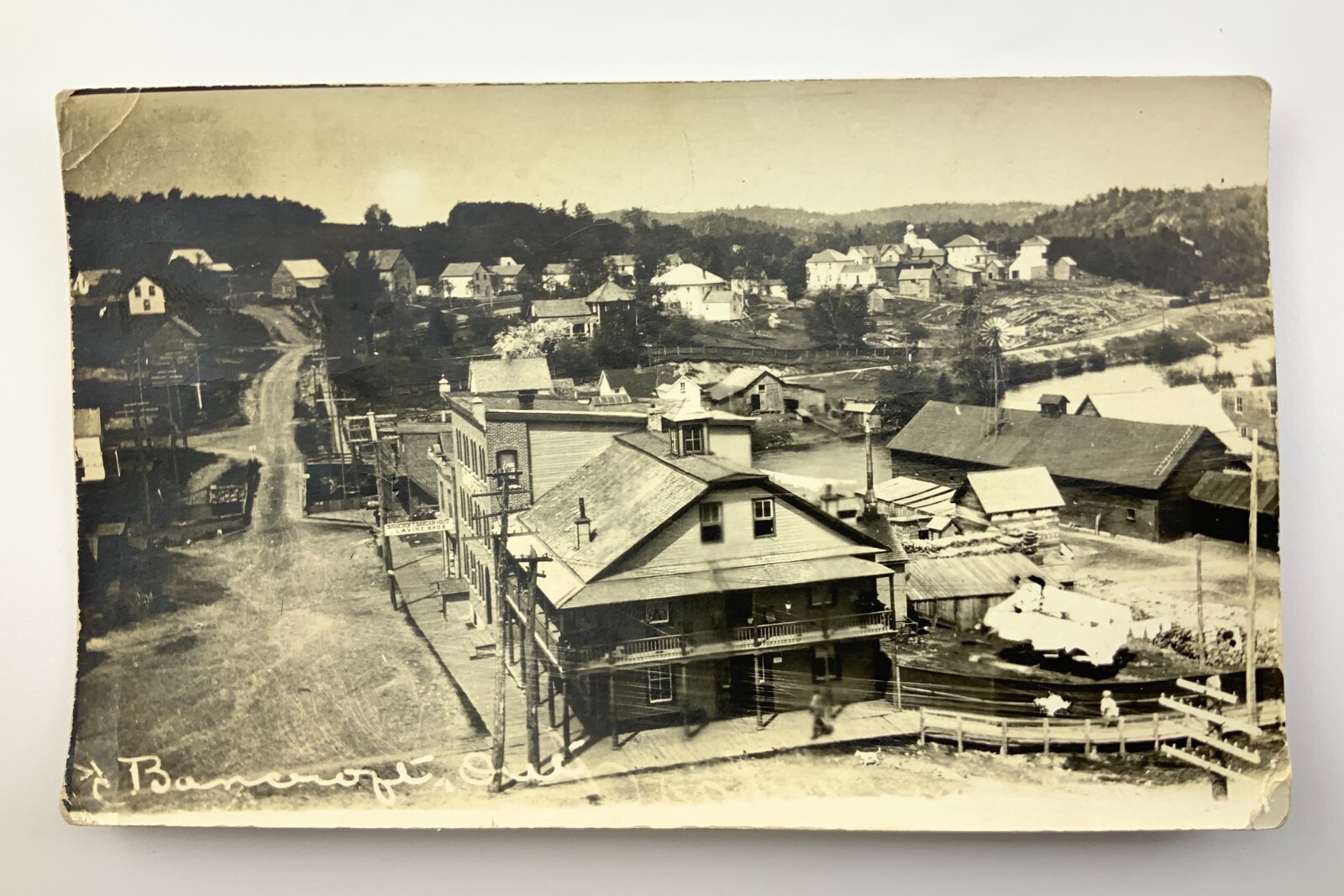 Bancroft After The Fire RPPC Real Photo Postcard Ontario Canada 1914 FF094