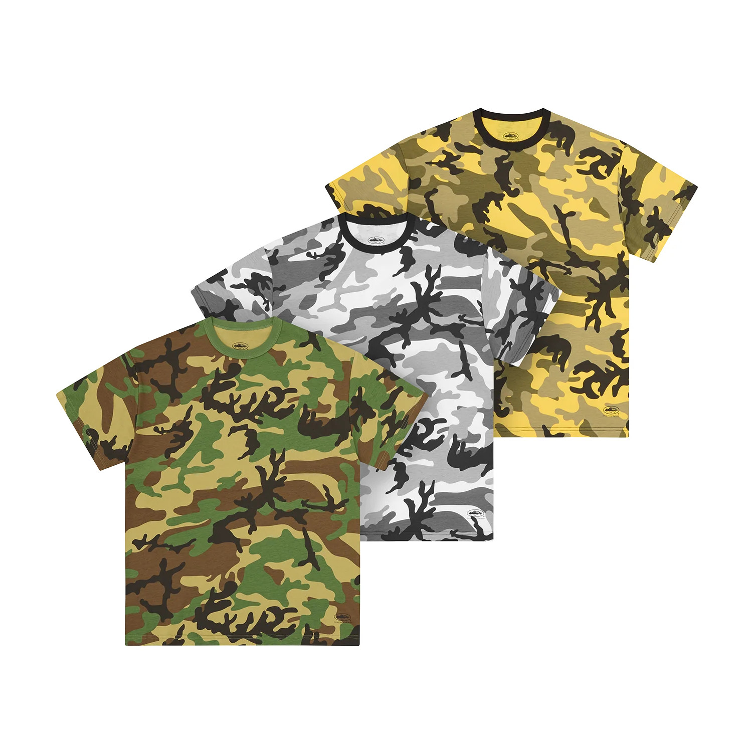 CORTEIZ GUERILLAZ CAMO TEE 3PK MIXED CRTZ0363-446 Mens Size M T-Shirt New