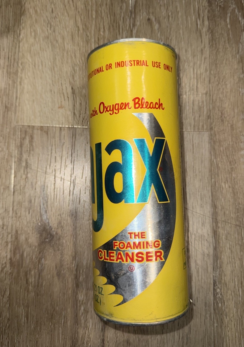 (1) AJAX Foaming Cleanser  21 Oz Vintage Collectible SEALED