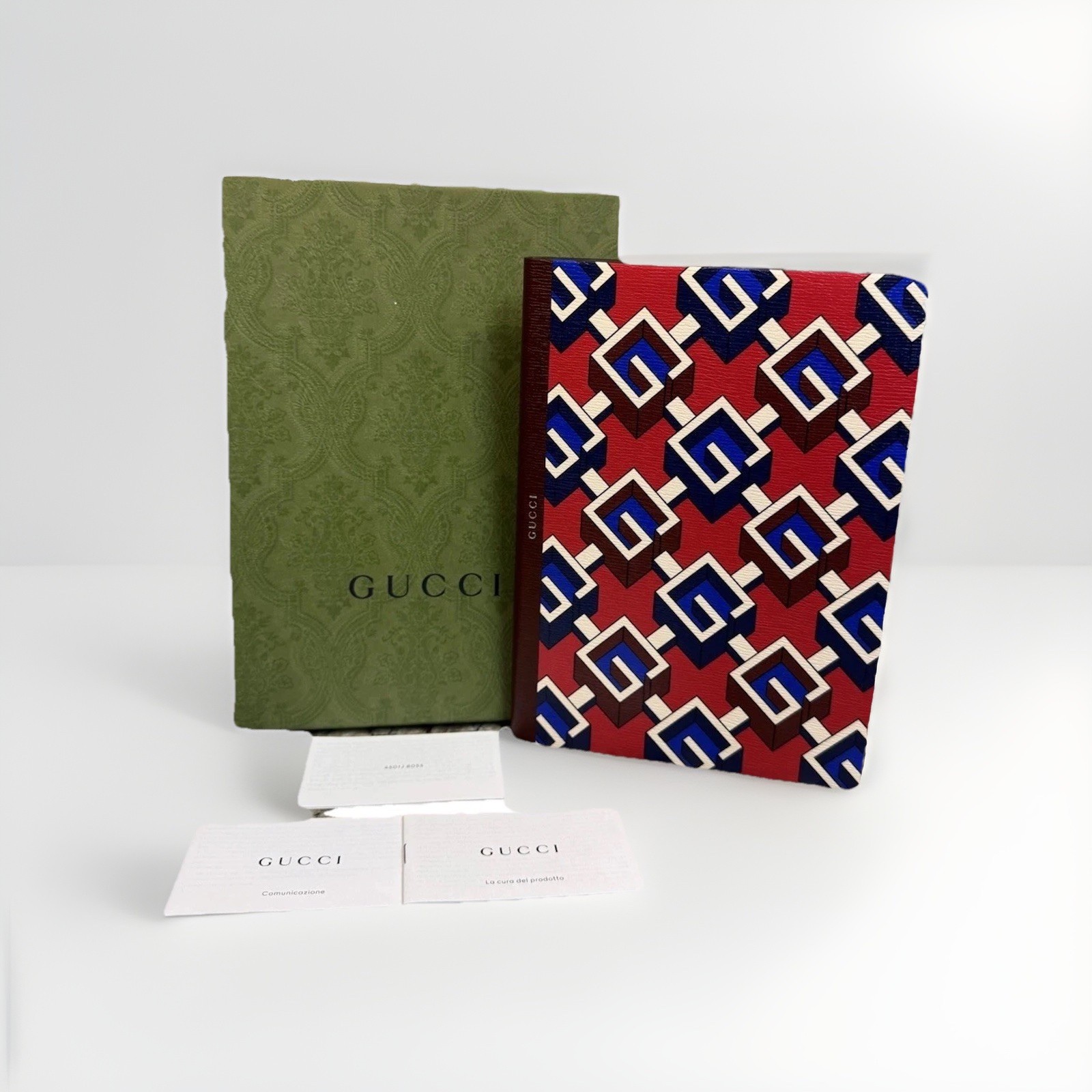 Gucci Limited Edition Large Paper Notebook Journal + Dust Bag & Gift Box — New