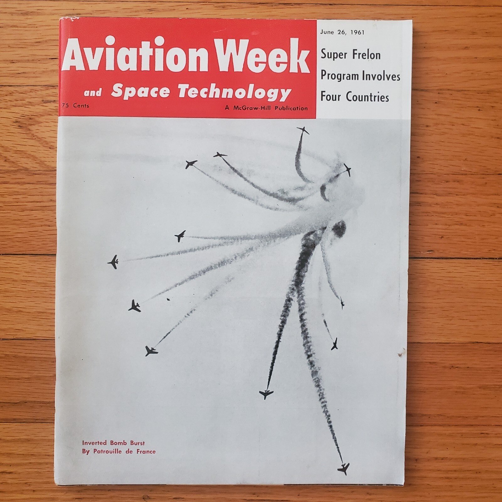 Aviation Week Space Technology Inverted Bomb Burst NASA USAF Pact June 26 1961 Aviation Week Space Technology Inverted Bomb Burst NASA USAF Pact June 26 1961