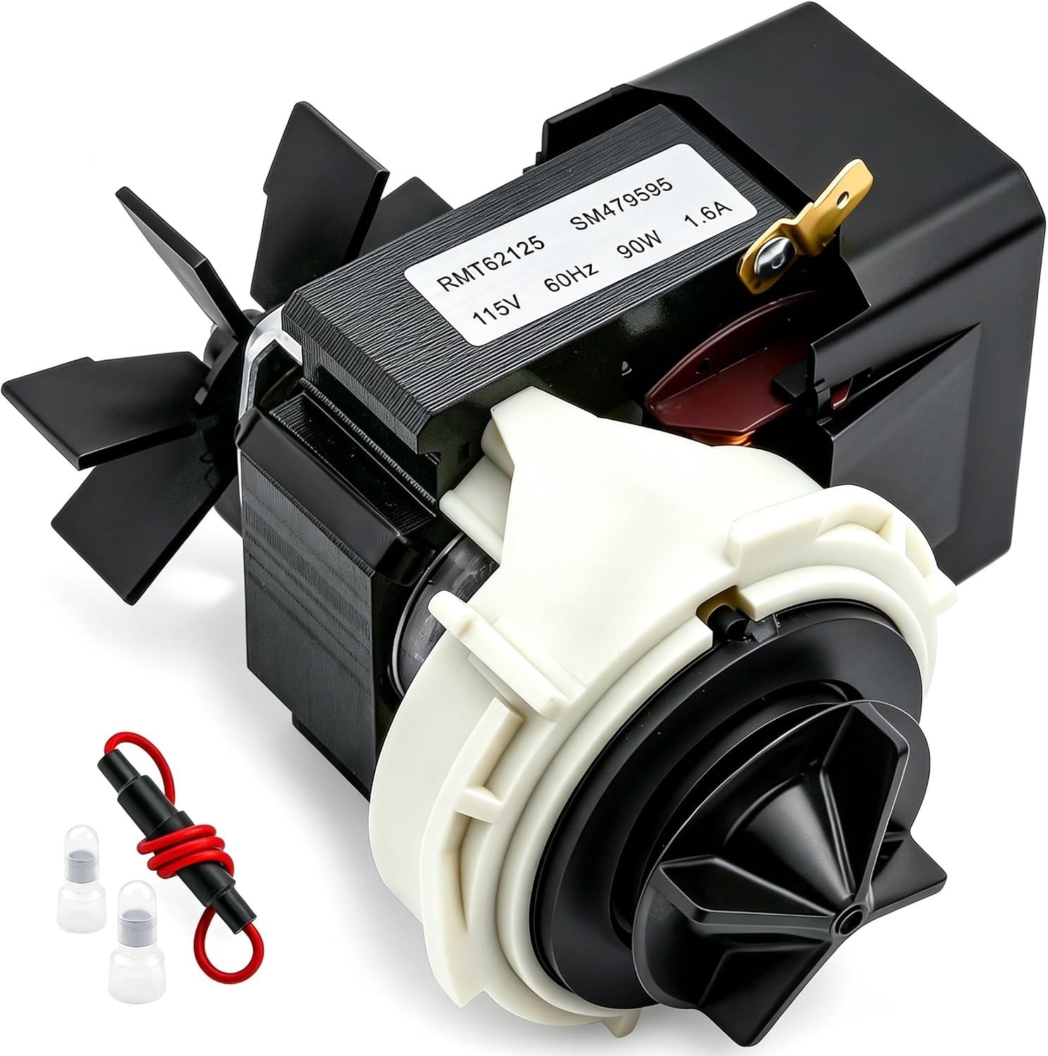 479595 Washing Machine Pump and Fuse Compatiable with Fisher and Paykel Washer G 479595 Washing Machine Pump and Fuse Compatiable with Fisher and Paykel Washer G