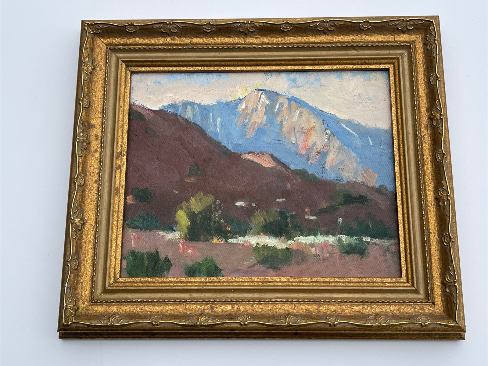 Silvio Silvestri PAINTING LANDSCAPE LISTED AMERICAN ARTIST DESERT Scene 10”