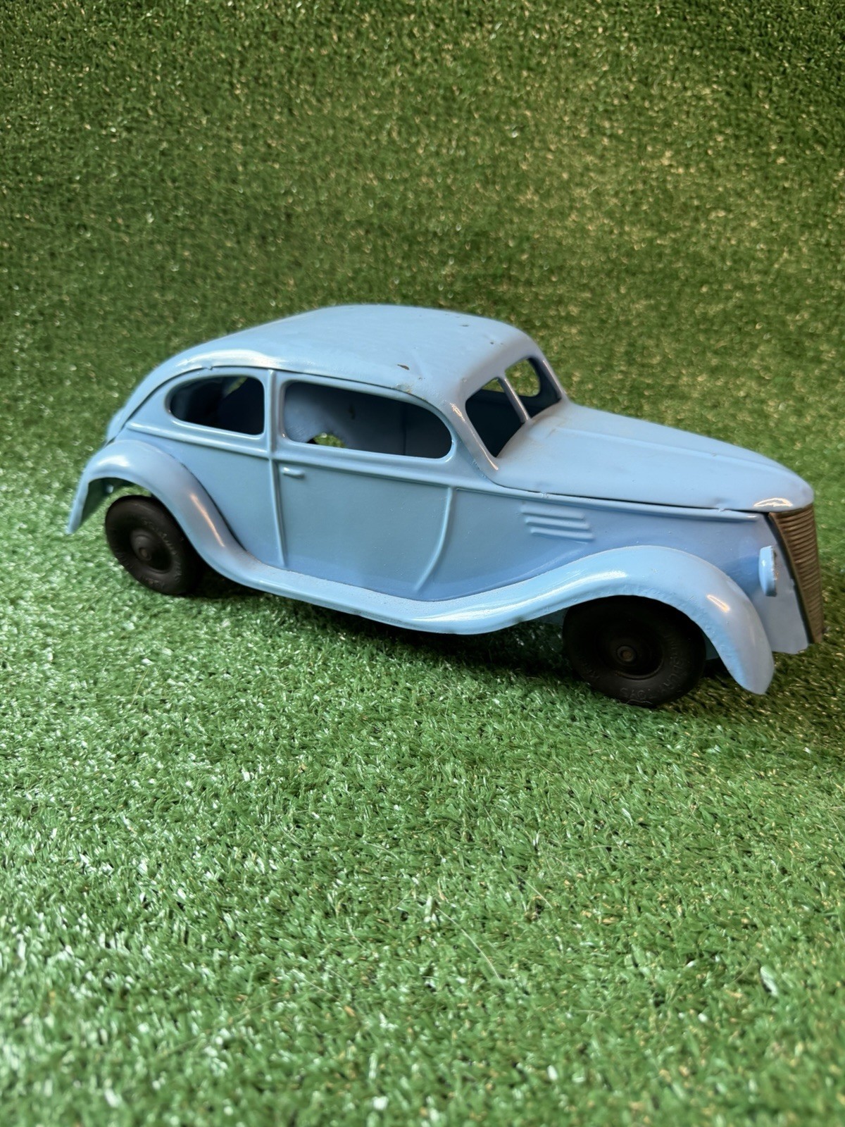 vintage Kingsbury Pressed Steel Ford Coupe from 1930s vintage Kingsbury Pressed Steel Ford Coupe from 1930s