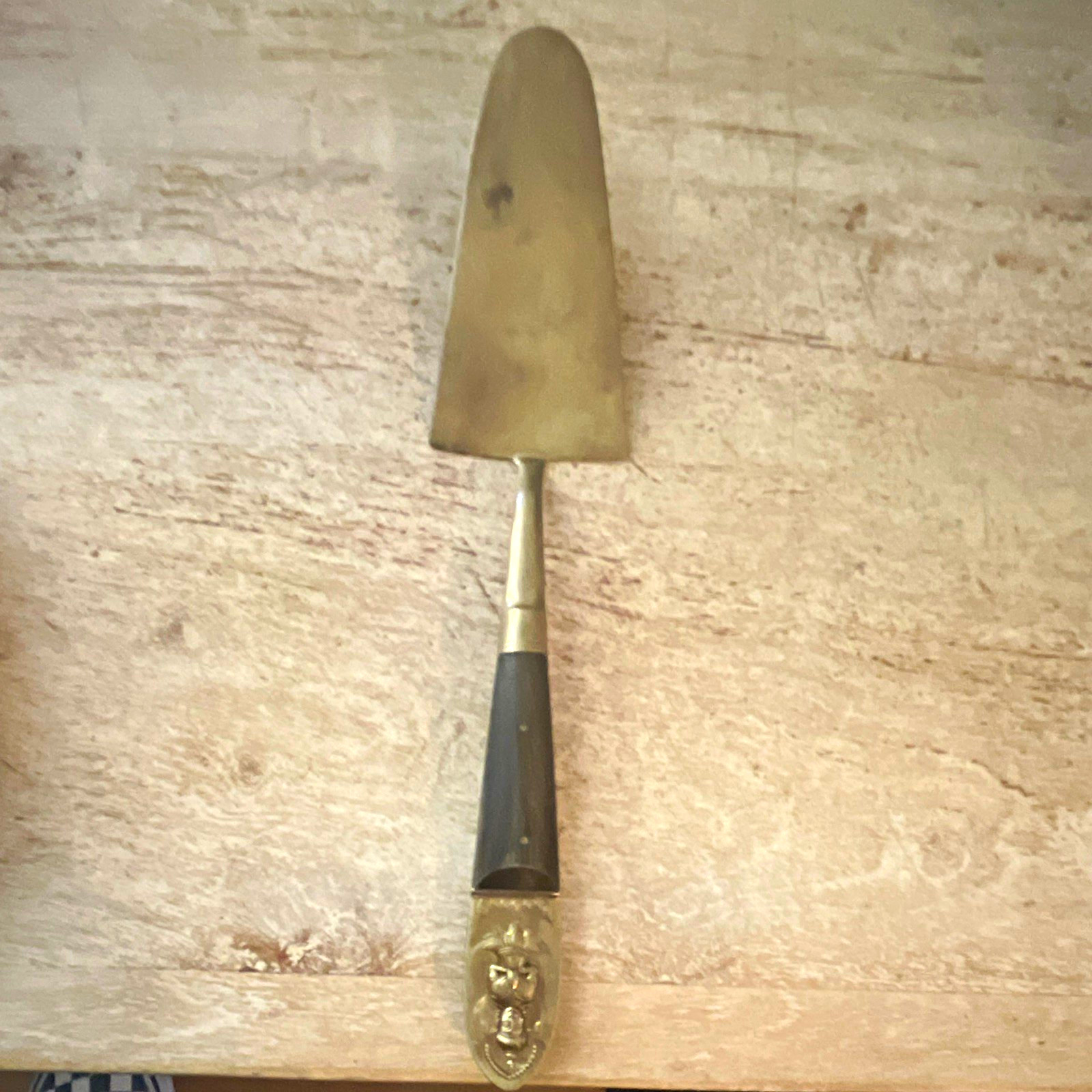 Vintage R. Siam Buddha Brass & Rosewood 10\