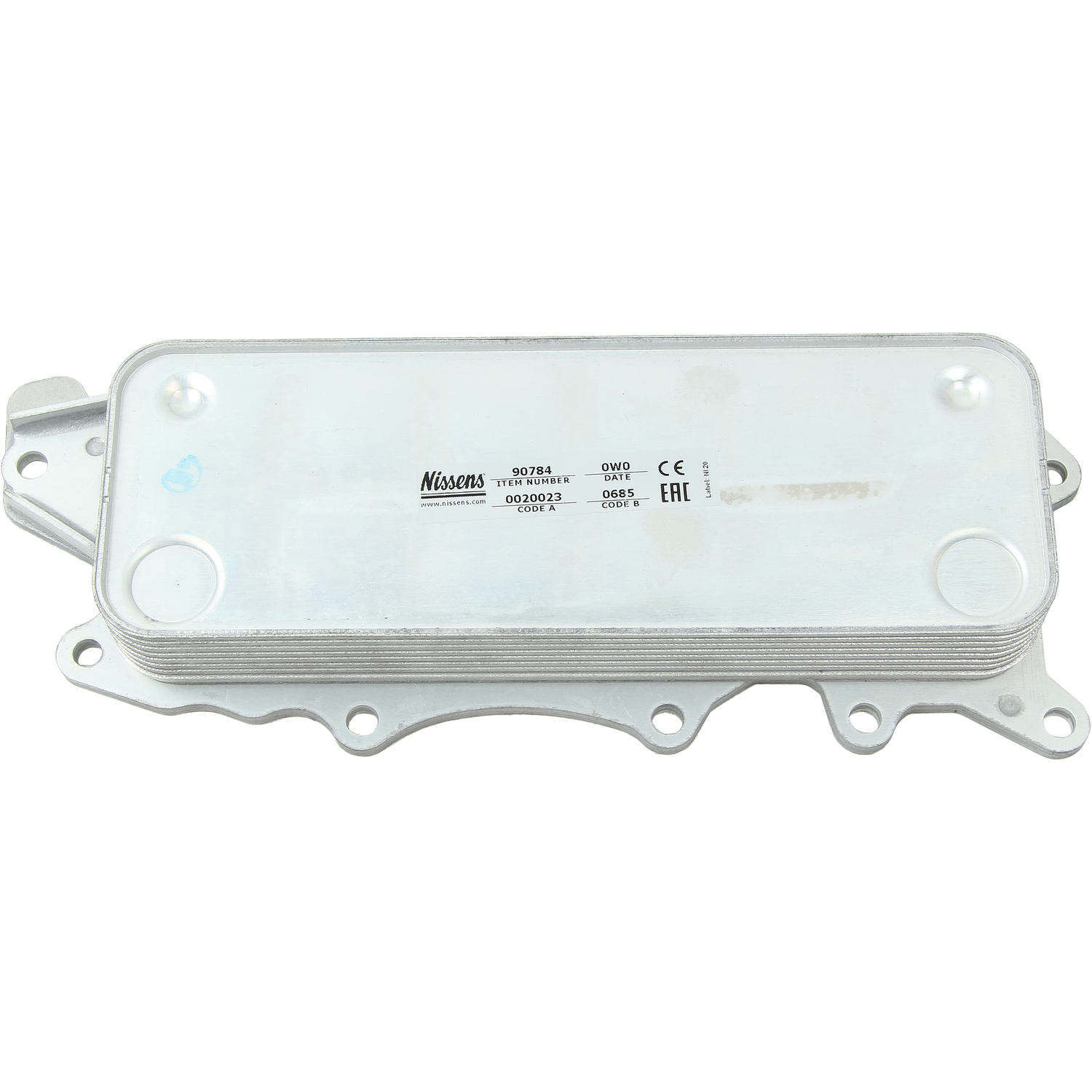 Nissens 90784 Engine Oil Cooler For Benz W211 W164 Sprinter 2500 3500XD 3.0 V6