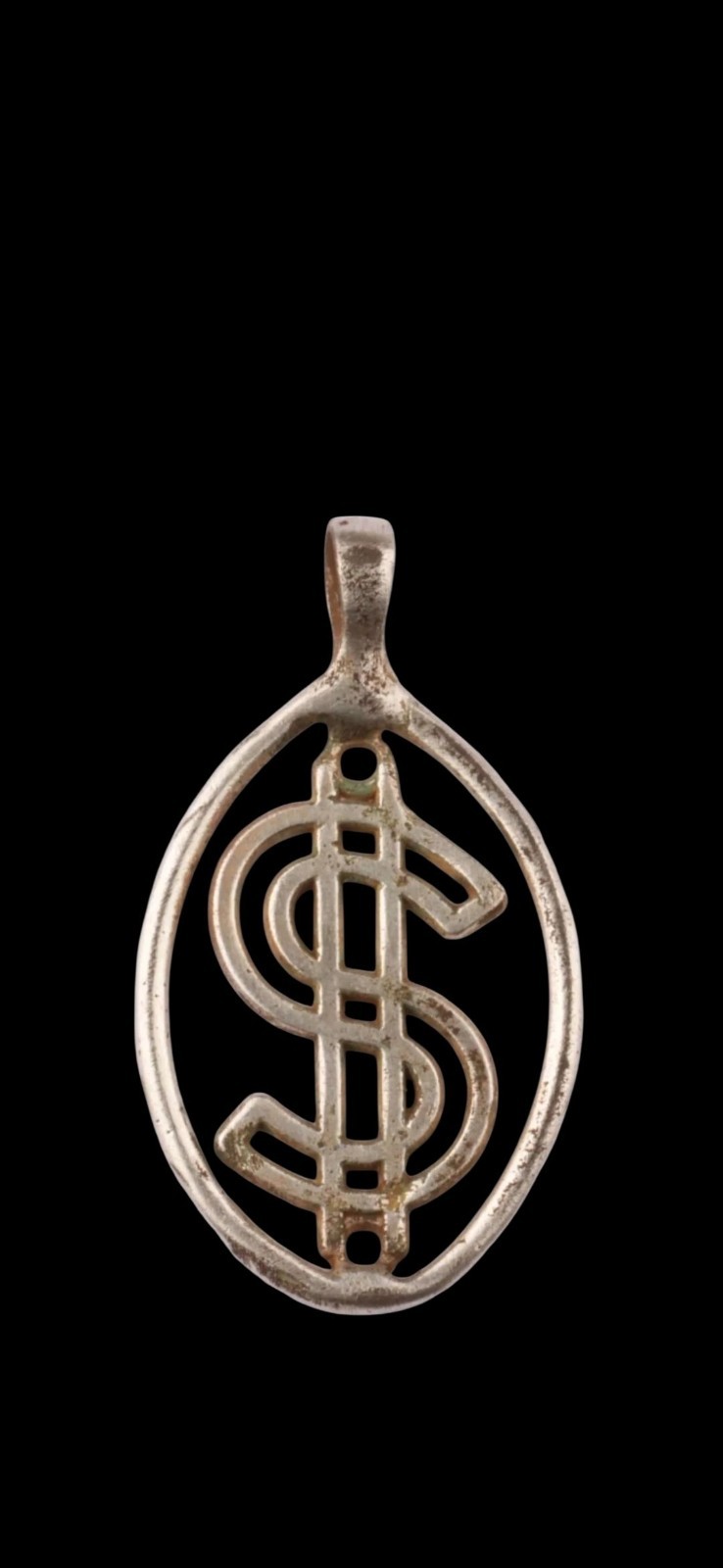 Antique Ww2 Era United States Money Symbol Dollar Sign Rare Pendant Unique Antique Ww2 Era United States Money Symbol Dollar Sign Rare Pendant Unique