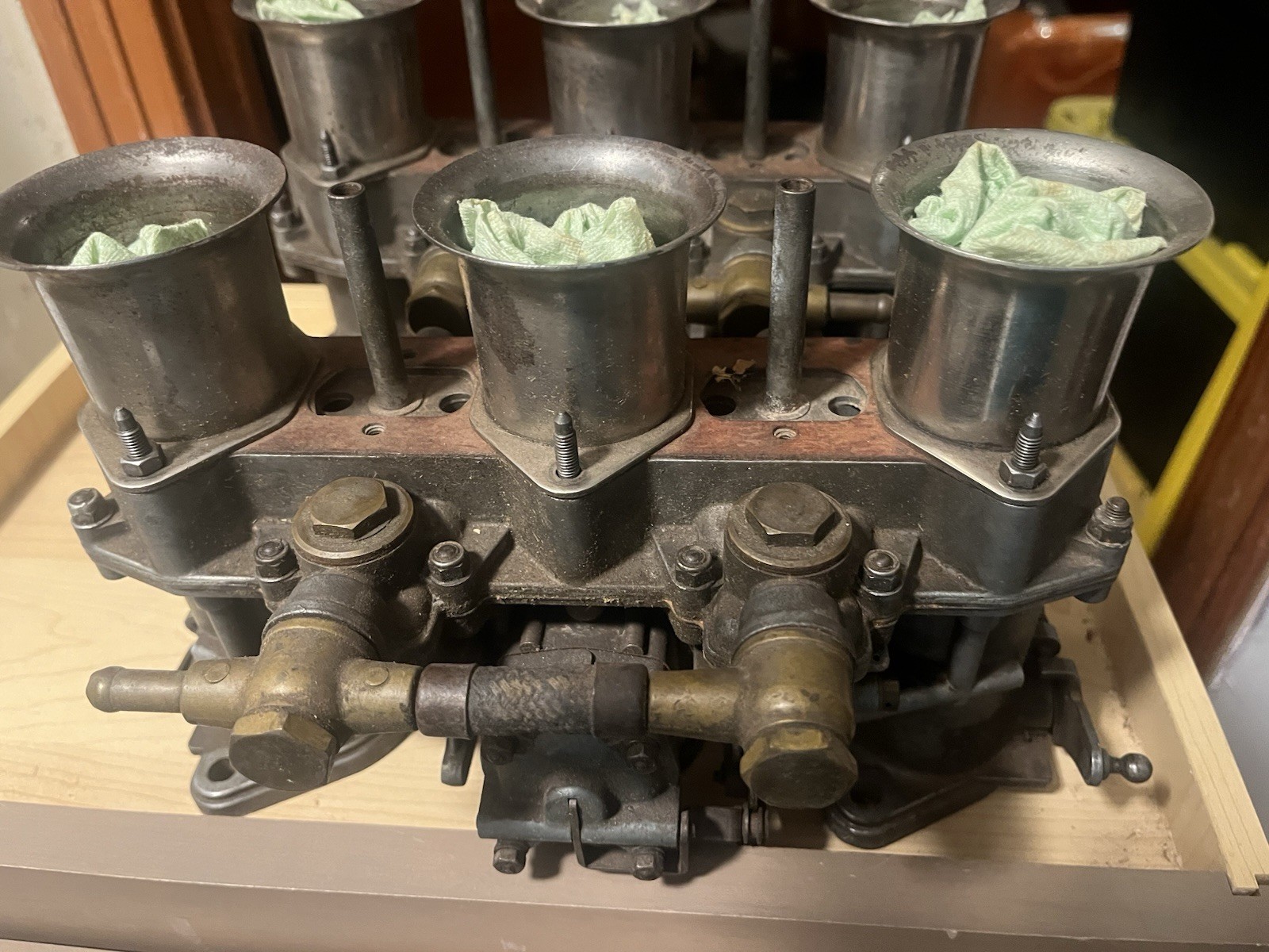 Vintage Weber Brevettato 3 Barrel Carbs  401DA3C1  Fits Vintage Porsche 911