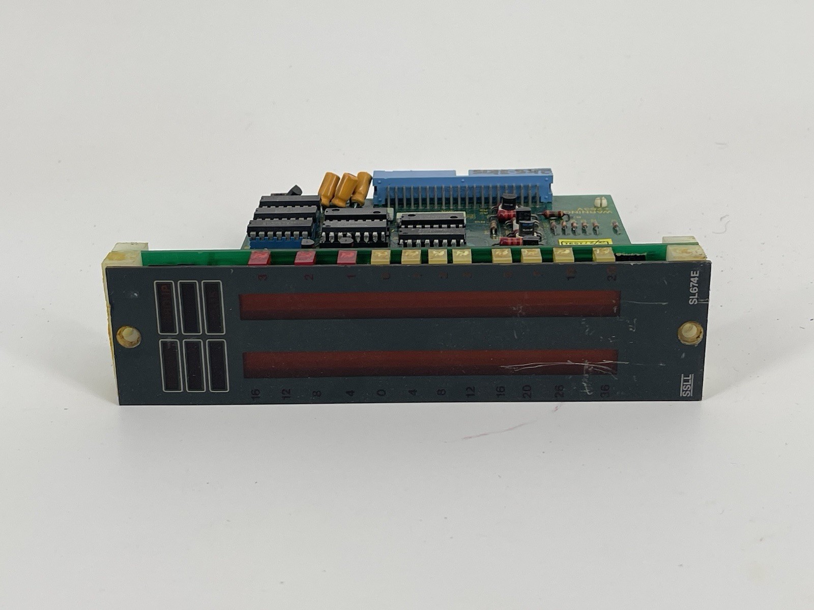 SSL Solid State Logic 82E57 82E72 Bargraph Meter Assembly 4000 Console Vintag #9 SSL Solid State Logic 82E57 82E72 Bargraph Meter Assembly 4000 Console Vintag #9