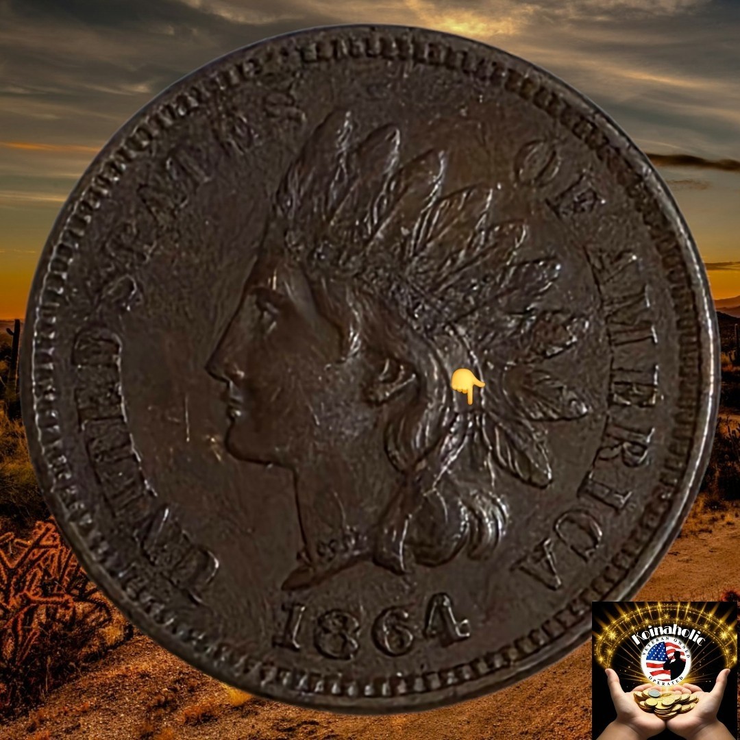 1864-L Indian Head Penny 1c AU Almost Uncirculated, Pulled From Storage 🔥 1864-L Indian Head Penny 1c AU Almost Uncirculated, Pulled From Storage 🔥