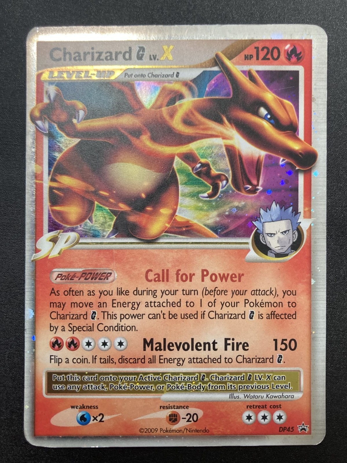 Charizard G LV.X Dp45 DP Black Star Promo Holo Charizard G LV.X Dp45 DP Black Star Promo Holo