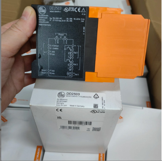 45PC New IFM DD2503 Speed Monitor Sensor In Box Free UPS