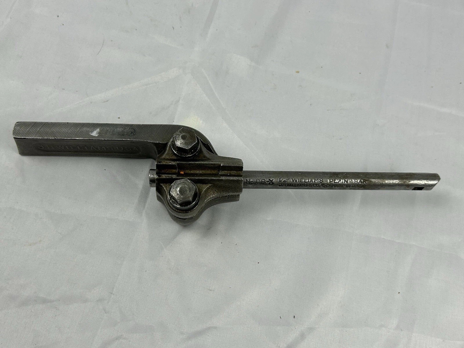 New J.H. Williams TH-9 Boring Tool Holder W/ 1/2” Williams Plain Bar