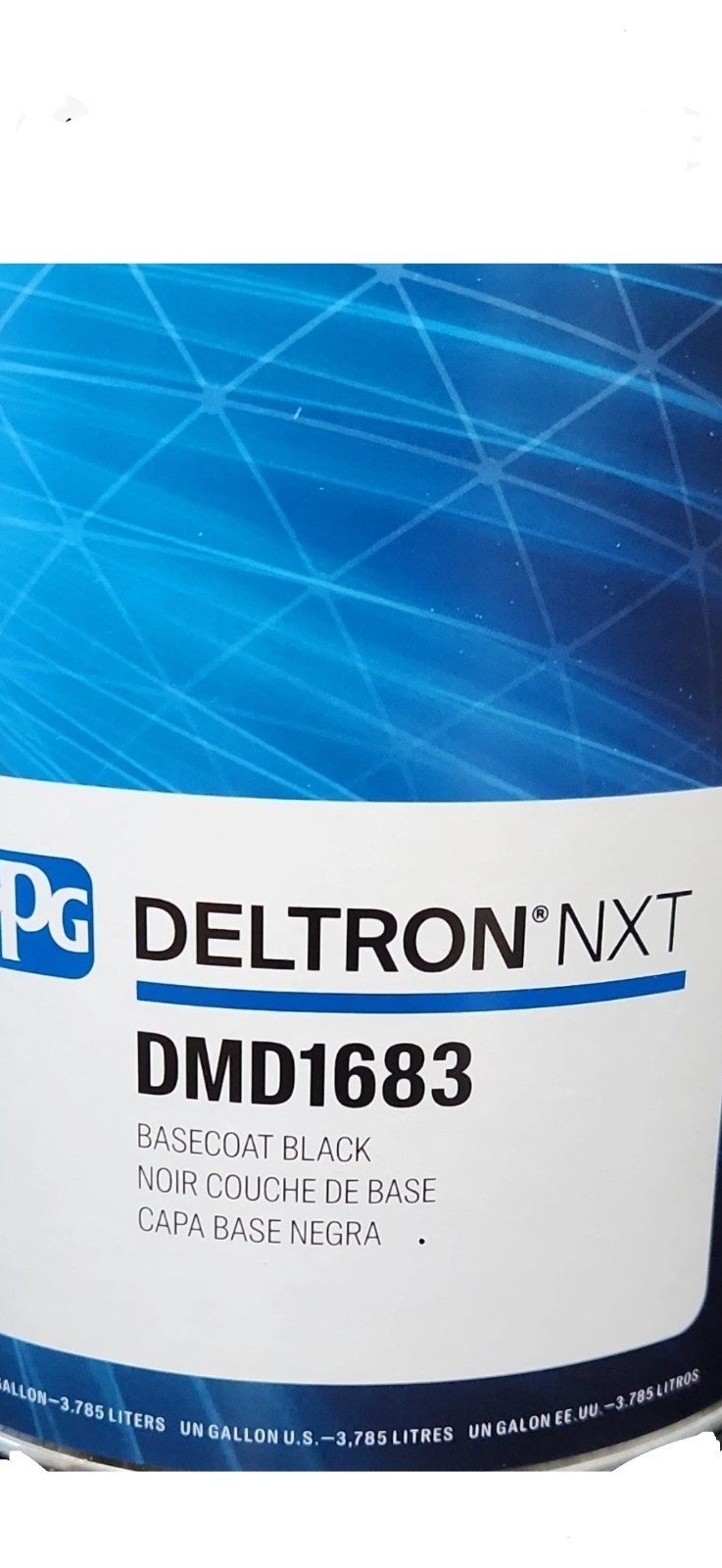 Ppg Deltron Nxt DMD1683 Basecoat Black 1 Gallon Unopened New Tint Auto Ref. Ppg Deltron Nxt DMD1683 Basecoat Black 1 Gallon Unopened New Tint Auto Ref.