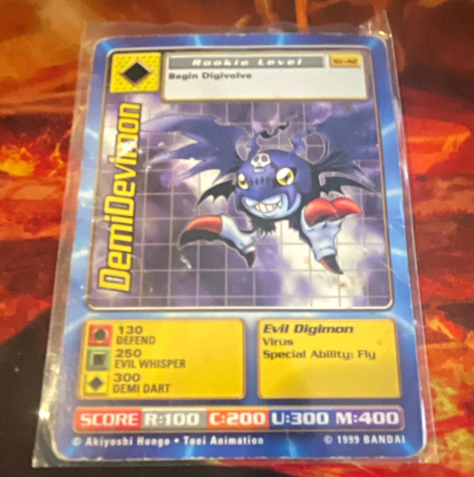 Bandai Digimon CCG DemiDevimon Begin Digivolve Bo-34 Common Regular English Bandai Digimon CCG DemiDevimon Begin Digivolve Bo-34 Common Regular English