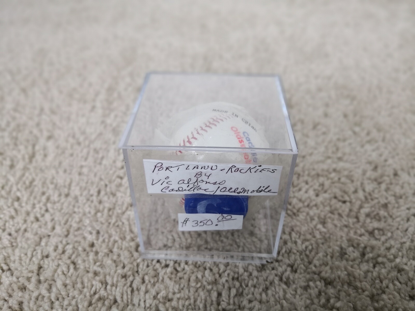 VTG 90s Portland Rockies Minor League Baseball Vic Alfonso NEW Sealed