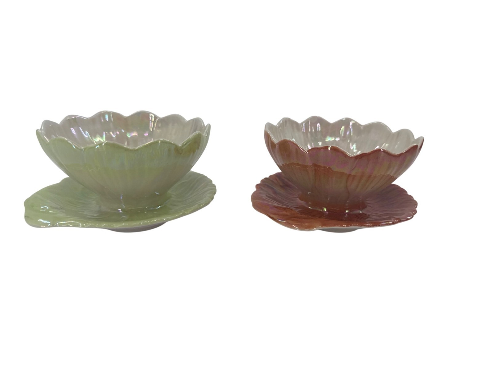 Royal Winton Grimwades England Leaf & Petal Dish Set