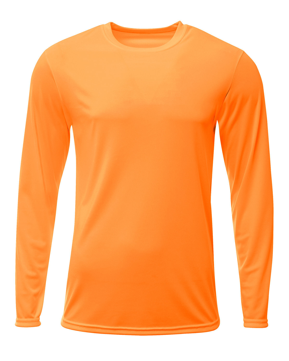 A4 Polyester Long Sleeve Moisture Wicking Tee Dri-Fit Sprint T-Shirt - N3425