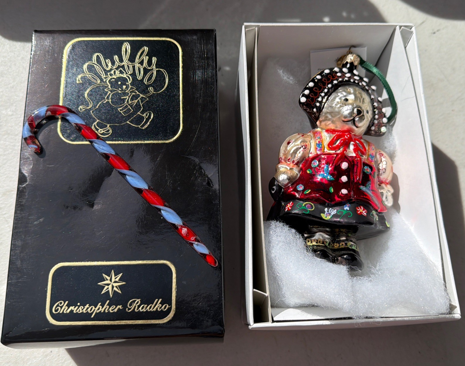 Christopher Radko Muffy Vanderbear Czarina Muffina 2000 - rare ornament Christopher Radko Muffy Vanderbear Czarina Muffina 2000 - rare ornament