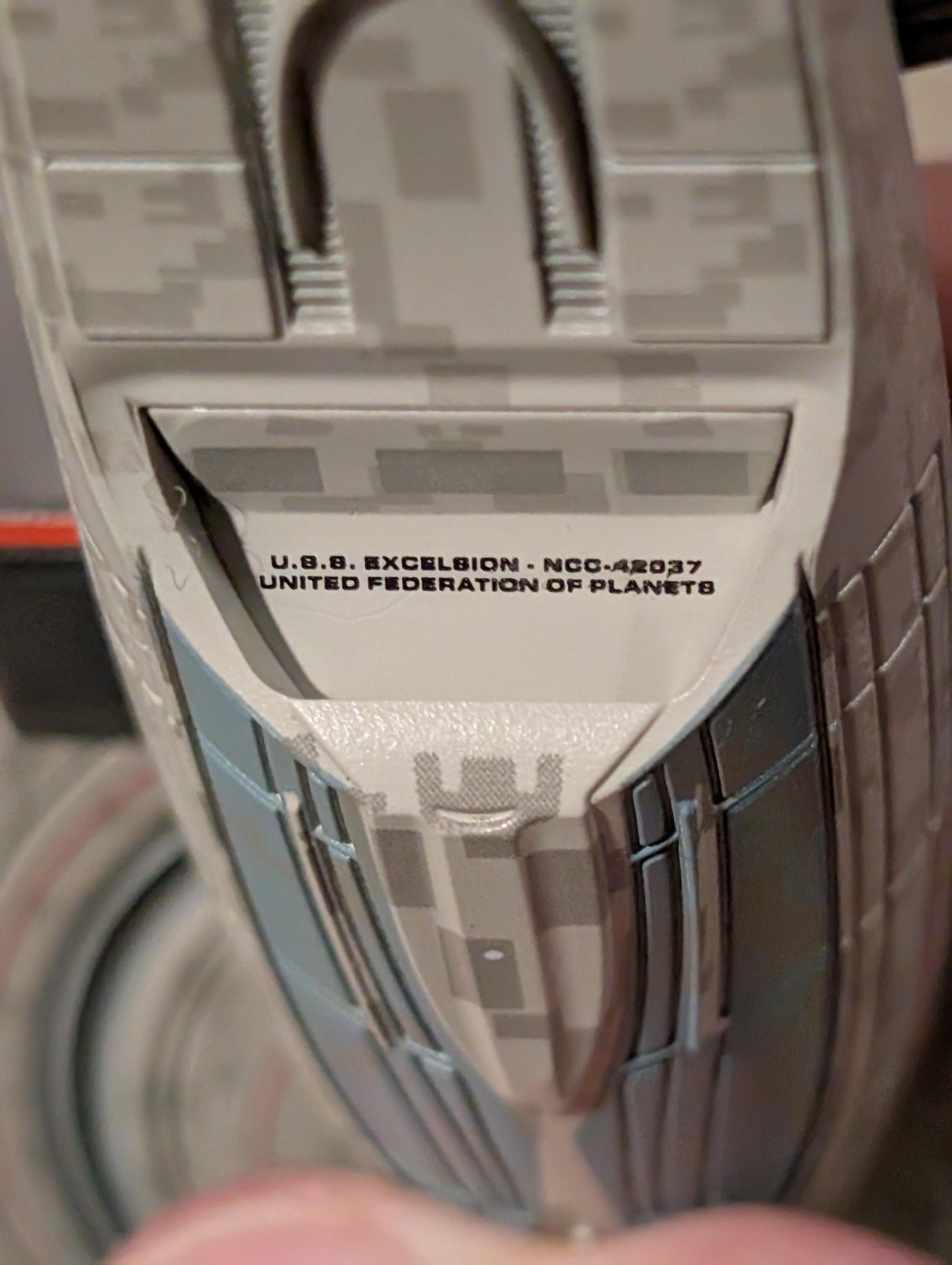 Fanhome USS Excelsior Model Spelling ERROR “Excelsion” Variant RARE