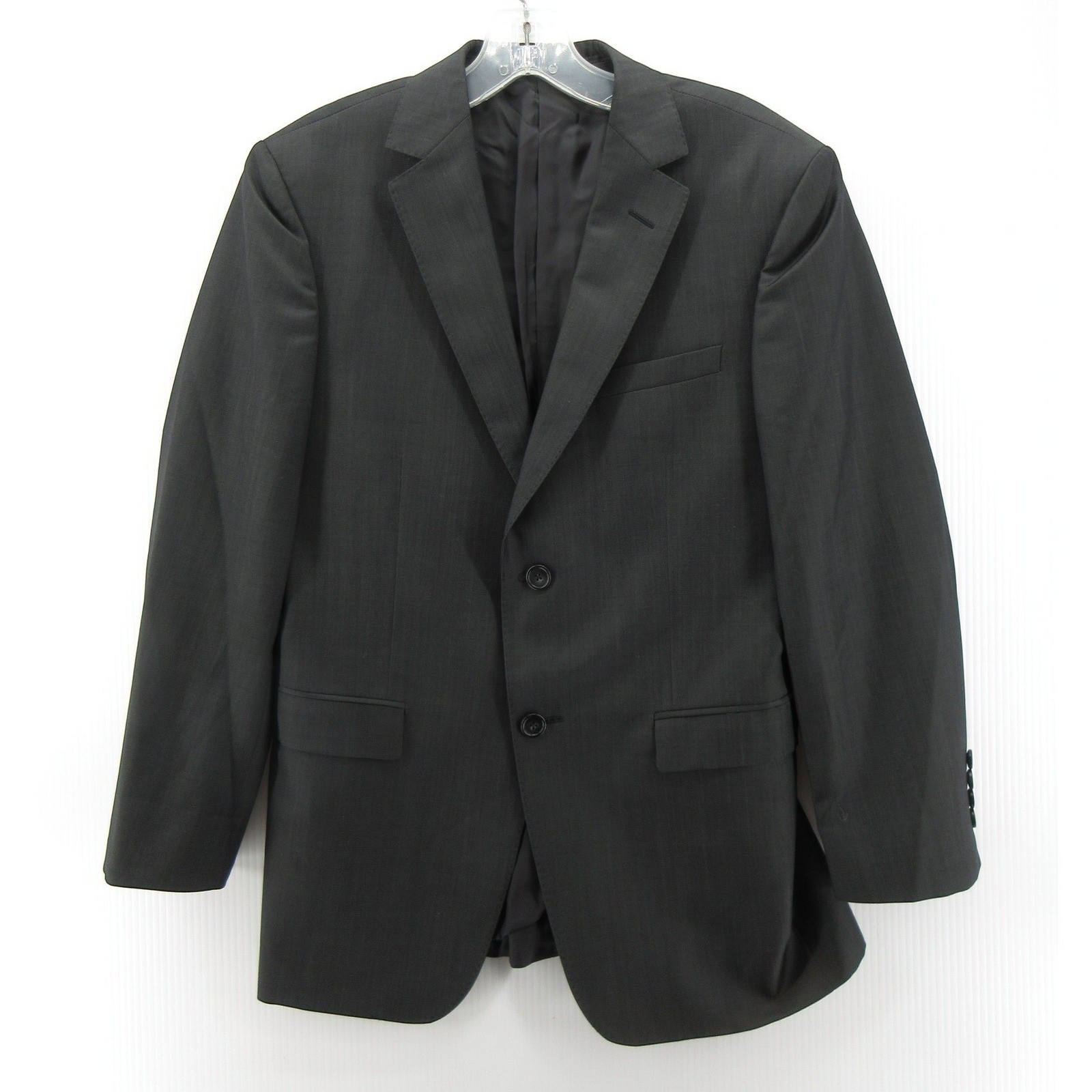 Ermenegildo Z Zegna Sport Coat Men 38 S (36) Gray Blazer Wool Mohair Classic